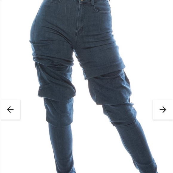 Aphrodite high-waisted-scrunch-up-ruched-jeans 27 - Picture 7 of 16